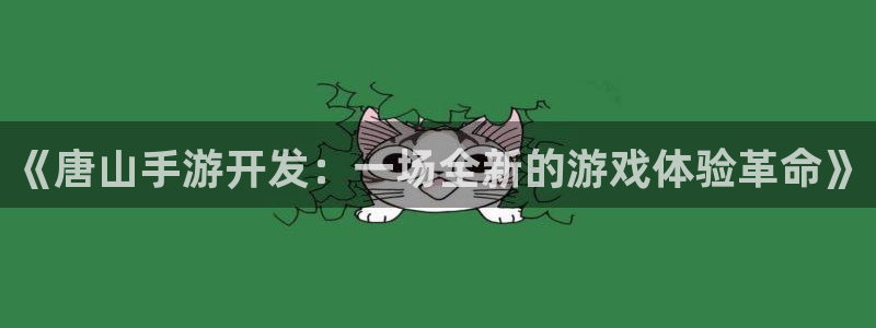 糖果派对网站最新：《唐山手游开发：一场全新的游戏体验革命》