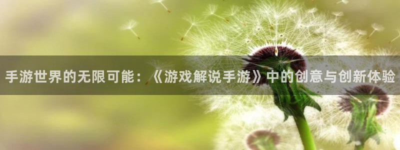 糖果派对官方版：手游世界的无限可能：《游戏解说手游》中的创意