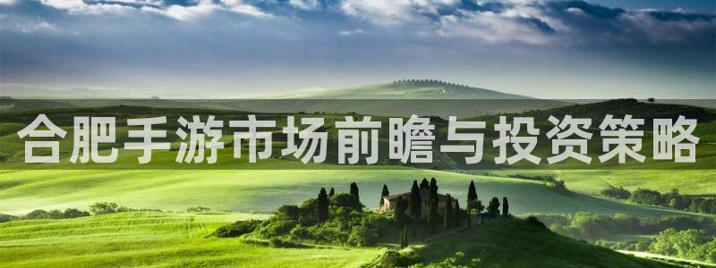 糖果派对电子游艺：合肥手游市场前瞻与投资策略